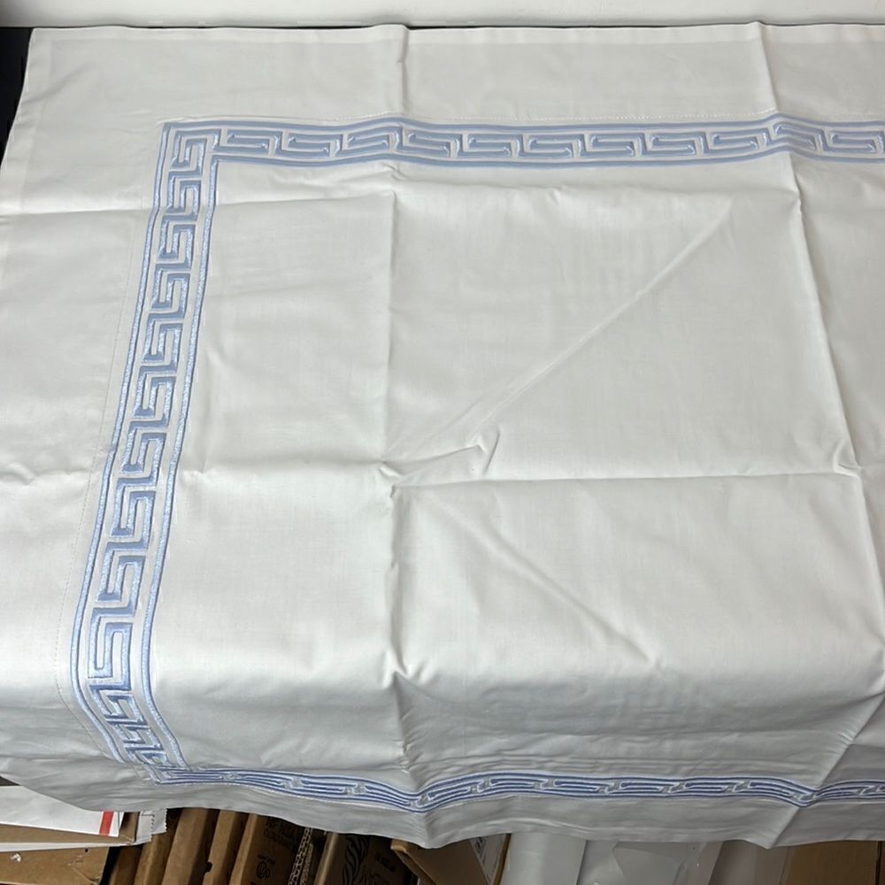 Williams Sonoma Greek Key King Sham